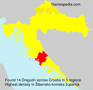 Surname Dragutin in Croatia Surname Dragutin in Croatia