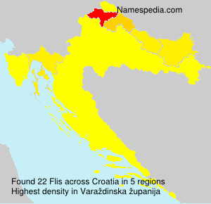 Surname Flis in Croatia Surname Flis in Croatia