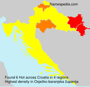Surname Hot in Croatia Surname Hot in Croatia
