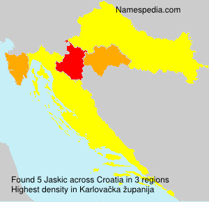 Surname Jaskic in Croatia Surname Jaskic in Croatia