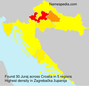 Surname Juraj in Croatia Surname Juraj in Croatia