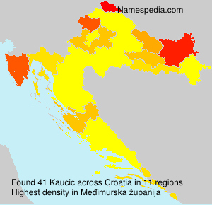 Surname Kaucic in Croatia Surname Kaucic in Croatia