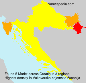 Surname Moritz in Croatia Surname Moritz in Croatia