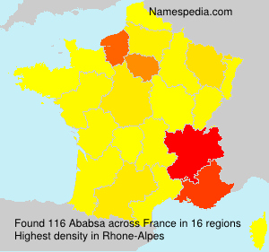 Surname Ababsa in France Surname Ababsa in France