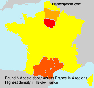 Surname Abdeldjebbar in France Surname Abdeldjebbar in France