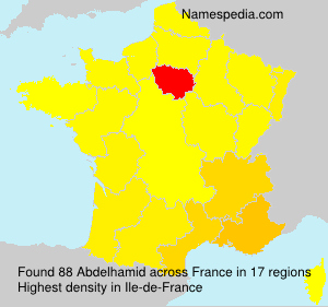 Surname Abdelhamid in France Surname Abdelhamid in France