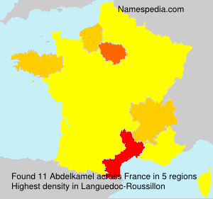 Surname Abdelkamel in France Surname Abdelkamel in France