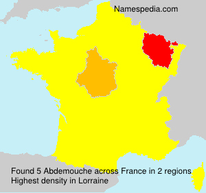 Surname Abdemouche in France