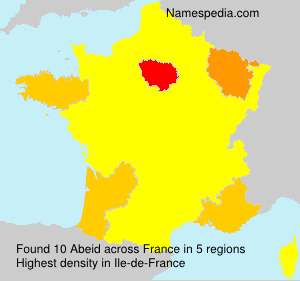 Surname Abeid in France Surname Abeid in France