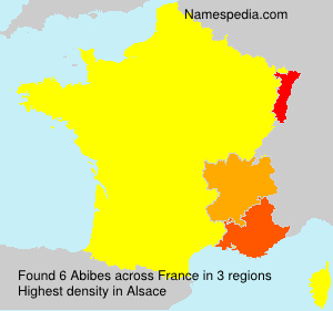 Surname Abibes in France Surname Abibes in France