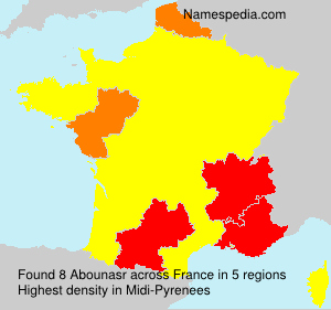 Surname Abounasr in France Surname Abounasr in France
