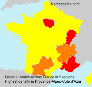 Surname Abrikh in France Surname Abrikh in France