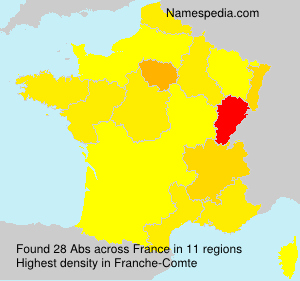 Surname Abs in France Surname Abs in France