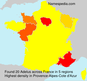 Surname Adelus in France Surname Adelus in France