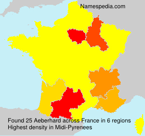 Surname Aeberhard in France Surname Aeberhard in France