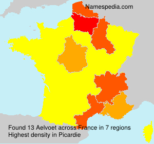 Surname Aelvoet in France Surname Aelvoet in France