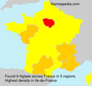 Surname Aglaee in France Surname Aglaee in France