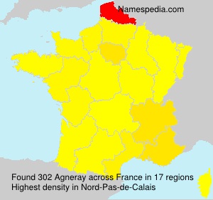 Surname Agneray in France Surname Agneray in France