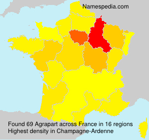 Surname Agrapart in France Surname Agrapart in France