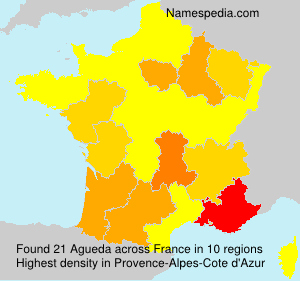Surname Agueda in France Surname Agueda in France