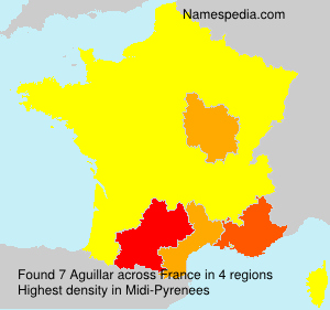 Surname Aguillar in France Surname Aguillar in France