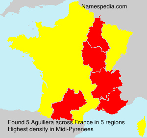Surname Aguillera in France Surname Aguillera in France