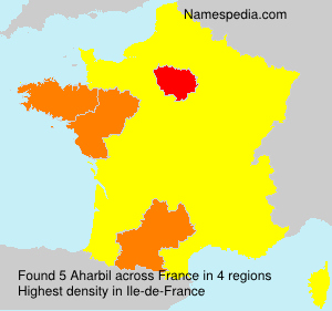 Surname Aharbil in France Surname Aharbil in France