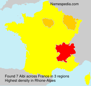 Surname Aibi in France Surname Aibi in France