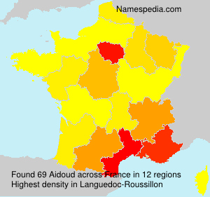 Surname Aidoud in France Surname Aidoud in France