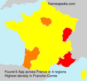 Surname Ajaj in France Surname Ajaj in France