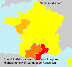 Surname Alabro in France Surname Alabro in France