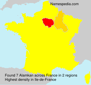 Surname Alamkan in France Surname Alamkan in France