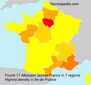 Surname Albassier in France Surname Albassier in France