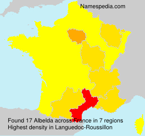 Surname Albelda in France Surname Albelda in France