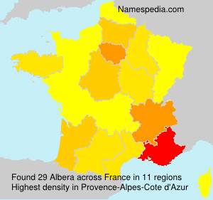 Surname Albera in France Surname Albera in France