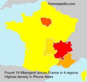 Surname Alberganti in France Surname Alberganti in France