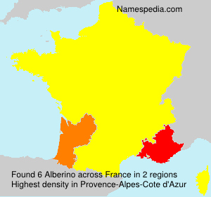 Surname Alberino in France Surname Alberino in France
