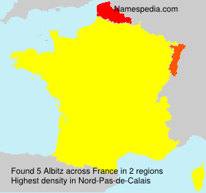 Surname Albitz in France Surname Albitz in France