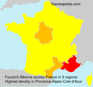Surname Alborna in France Surname Alborna in France
