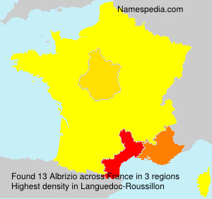 Surname Albrizio in France Surname Albrizio in France