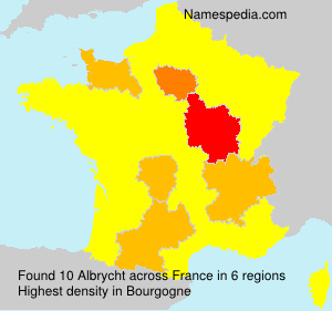 Surname Albrycht in France Surname Albrycht in France
