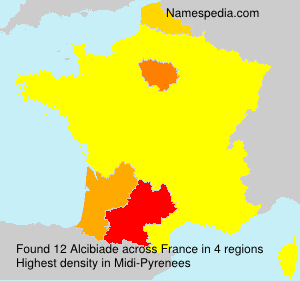 Surname Alcibiade in France Surname Alcibiade in France