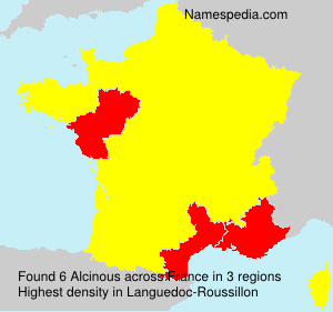Surname Alcinous in France Surname Alcinous in France