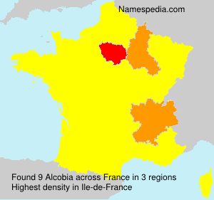 Surname Alcobia in France Surname Alcobia in France