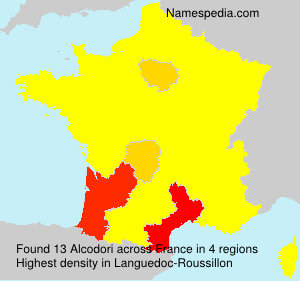 Surname Alcodori in France Surname Alcodori in France