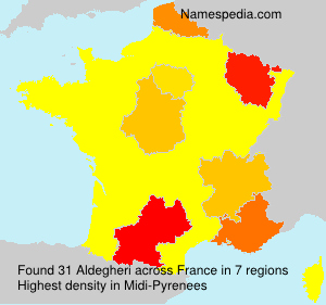 Surname Aldegheri in France Surname Aldegheri in France