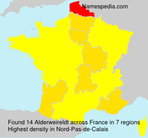 Surname Alderweireldt in France Surname Alderweireldt in France