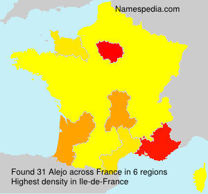 Surname Alejo in France Surname Alejo in France