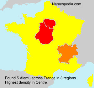 Surname Alemu in France Surname Alemu in France