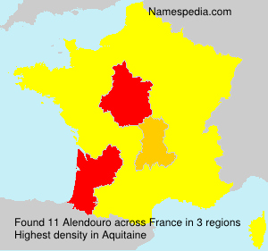 Surname Alendouro in France Surname Alendouro in France